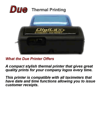 Please click the buttons to the left to view extra information on the printer.